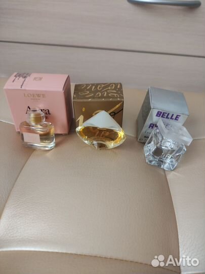 Миниатюры парфюмерии