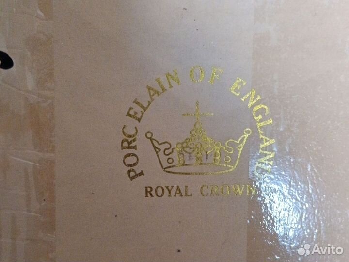 Чайный сервиз фарфор royal crown