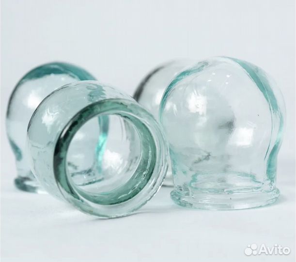 Стеклянные вакуумные банки для массажа