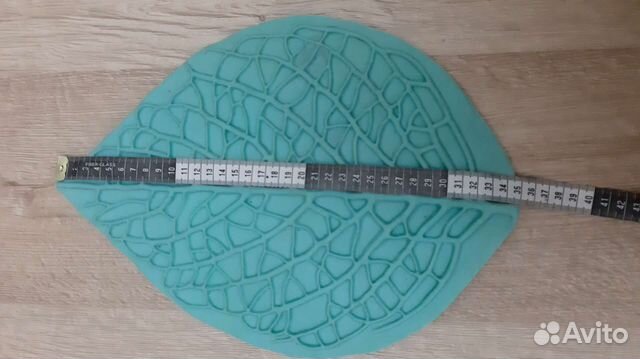 Молд листа розы, пиона, орхидей силиконовый