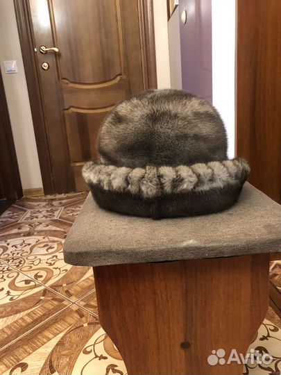 Шапка норковая в хорошем состоянии