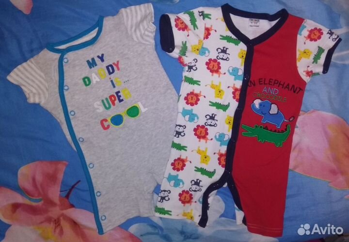Детская одежда песочник 68 и 74 размер