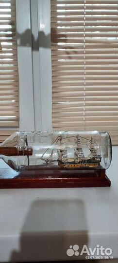 Корабль в бутылке