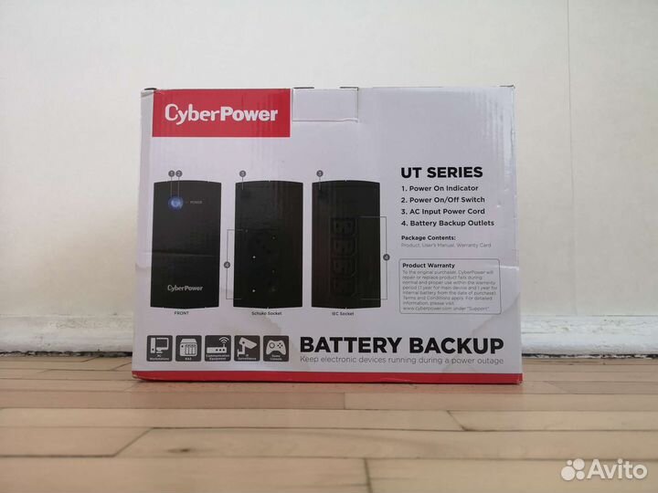 Источник бесперебойного питания Cyberpower UTC850E