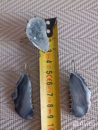 Набор кольцо и серьги