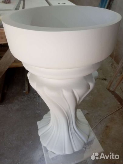 Вазоны для цветов из бетона