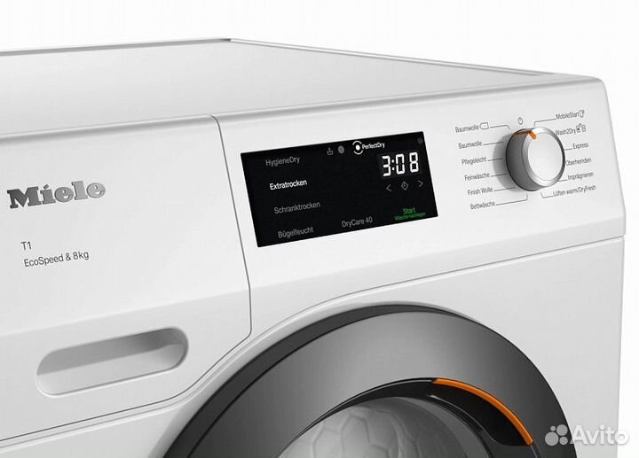 Сушильная машина miele TCF770WP