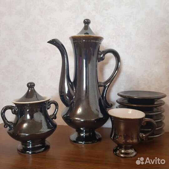 Сервиз кофейный керамический