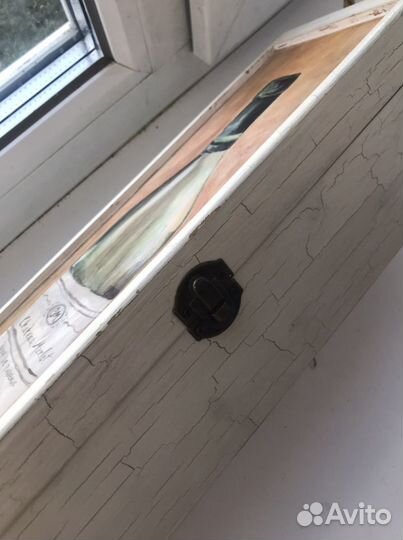 Деревянный ящик корбка для бутылки