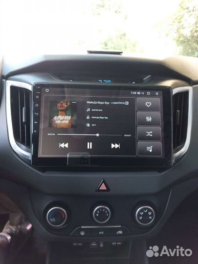Магнитола на Hyundai creta