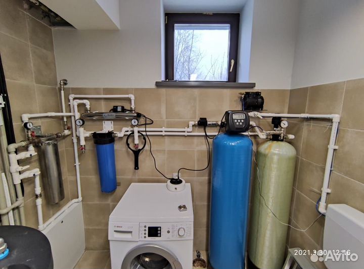 Сервис, перезасыпка, обслуживание систем очистки