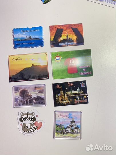 Магнит коллекционный, города