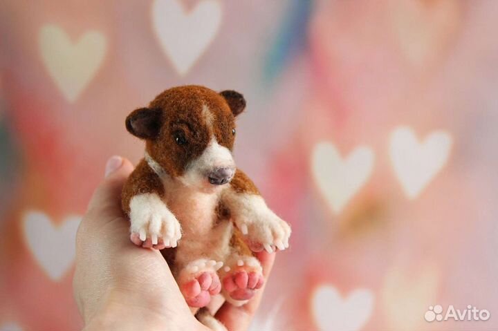 Басенджи. Авторская игрушка