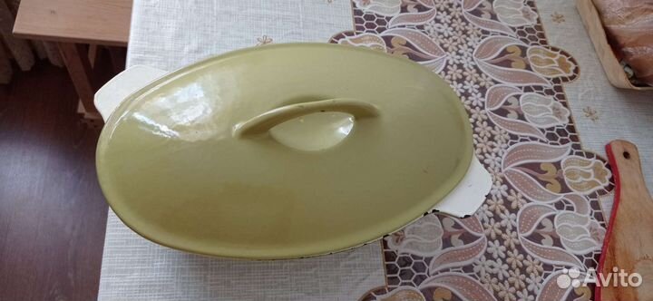 Гусятница чугунная времён СССР 3 литра