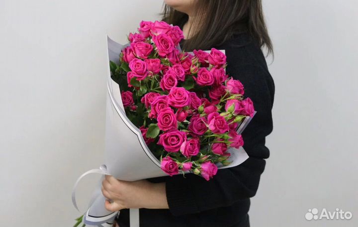 Кустовые розы / Доставка цветов