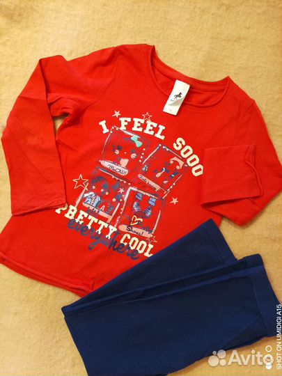 Фирменная одежда для девочки 4-5 лет