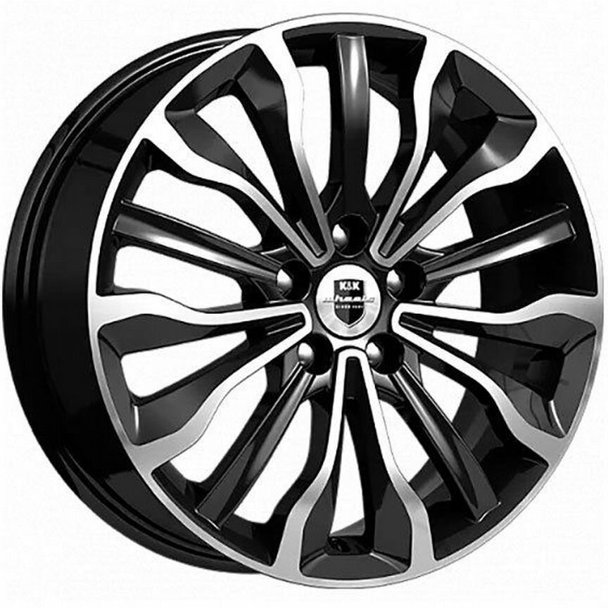 Диски K&K Атакама 6.5x17 5x100 ET48 D56.1 Алмаз черный