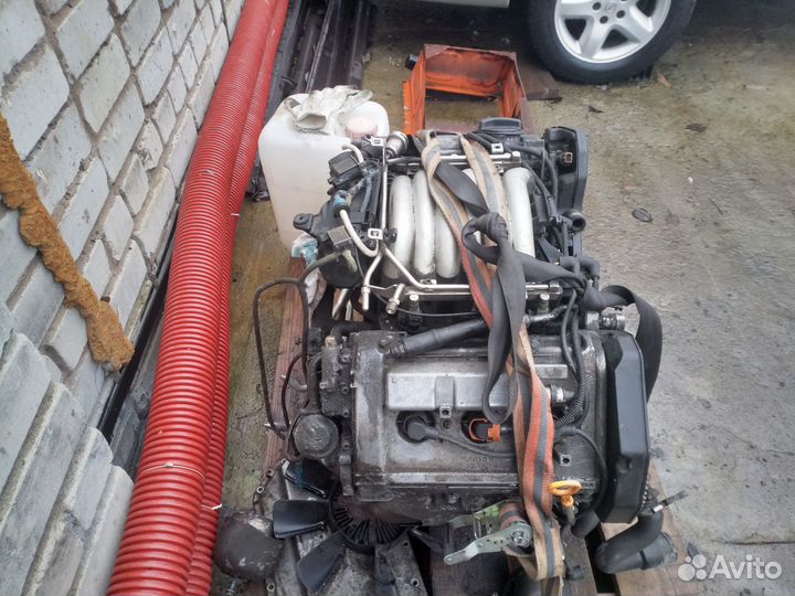 Двигатель на audi a6 c5 2.4 ALF
