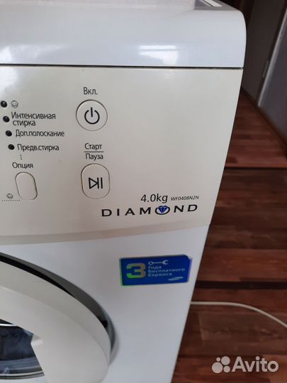Стиральная машина samsung diamond 4 кг