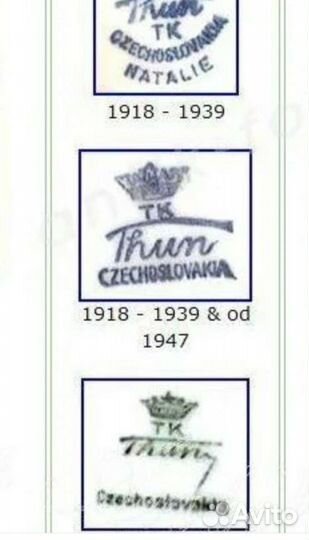 Тарелки суповые, Чехословакия