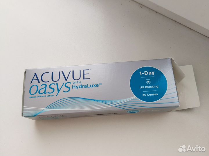 Линзы acuvue oasys -3.25