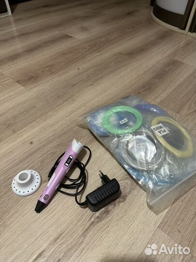 Пластик для 3d ручки + 3d ручка в подарок
