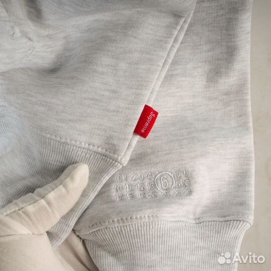 Зип худи supreme mm6 maison margiela