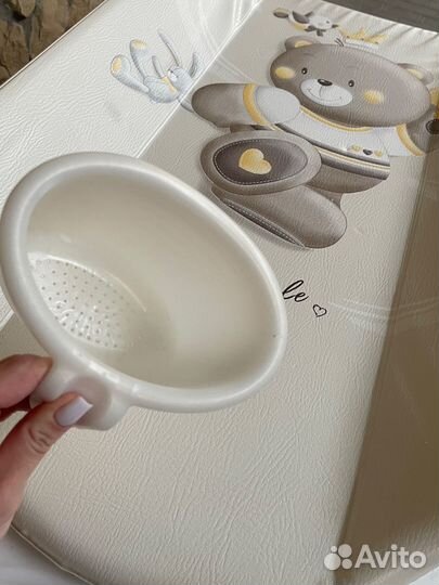 Пеленальный столик с ванночкой CAM cambio