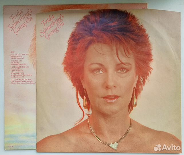 LP Frida – Something's Going On /Polar Sweden 1982