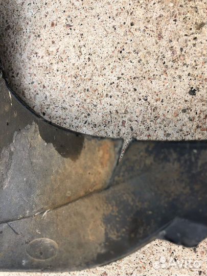 Спойлер заднего бампера BMW X6 e71