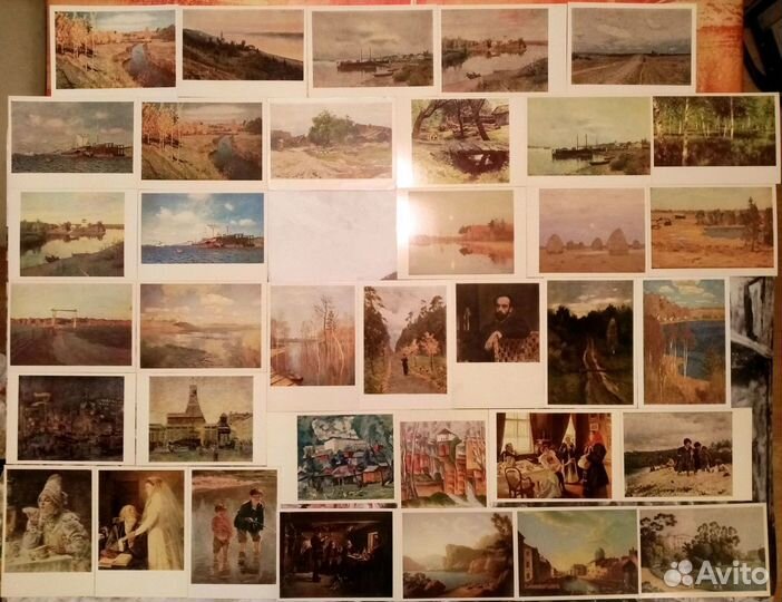 Открытки Русская и советская живопись, художники 3