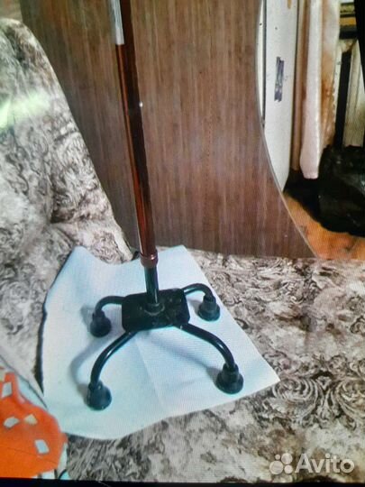 Трость 4х опорная