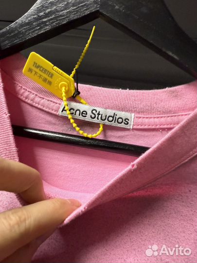 Футболка Acne studio оверсайз (топ 2025)