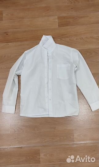Белые рубашки для мальчика 146