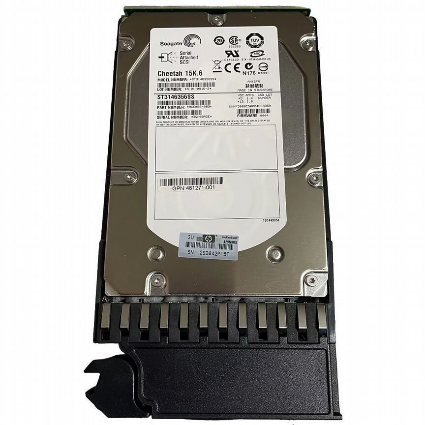 [480937-001] Жесткий Диск Hp Msa Aj735a 146gb 480937-001