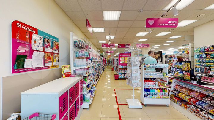 Коммерческое помещение с Магнит Косметик