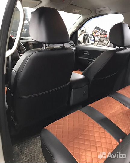 Чехлы из экокожи Volkswagen Golfplus от Автопилот