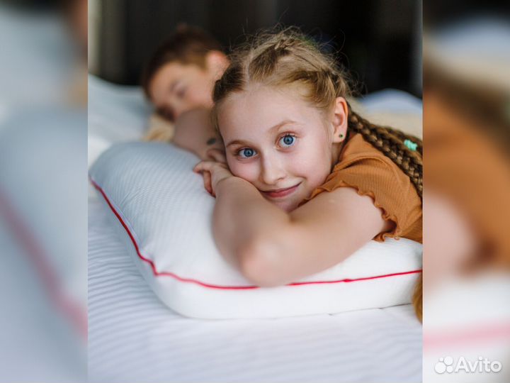 Ортопедическая подушка для сна 60х40х13/10 см