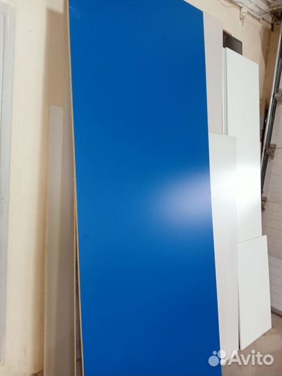 Лдсп 16 мм королевский синий остаток