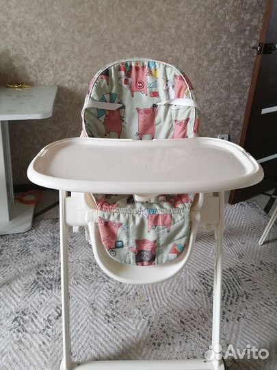 Стульчик для кормления happy baby