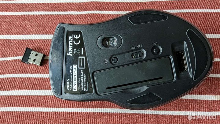 Беспроводная мышь лазерная hama 900
