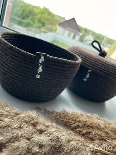 Плетеные корзинки