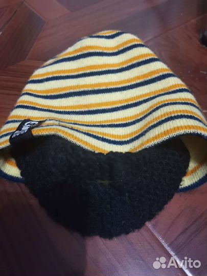 Шапка с бородой детская