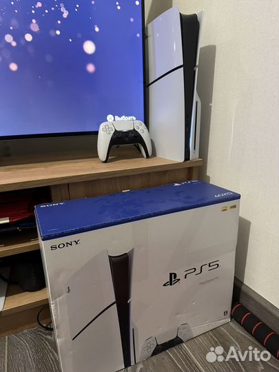 Sony playstation 5 slim с дисководом