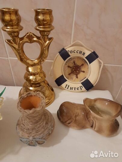 Подсвечник сувениры аромолампы мыльница