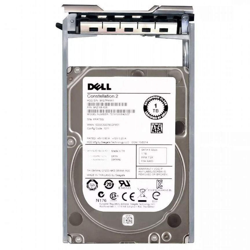 [9KW4J] Жесткий Диск Dell 1tb Sata3 2,5" Hdd 9kw4j