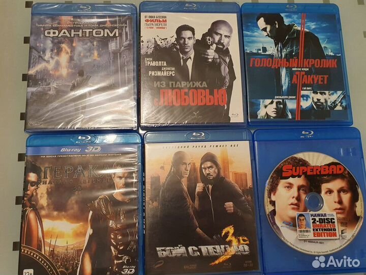 Продам или поменяю лицензионные Blu-ray диски