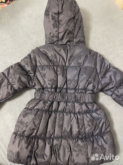 Пальто для девочки 104 демисезоннее