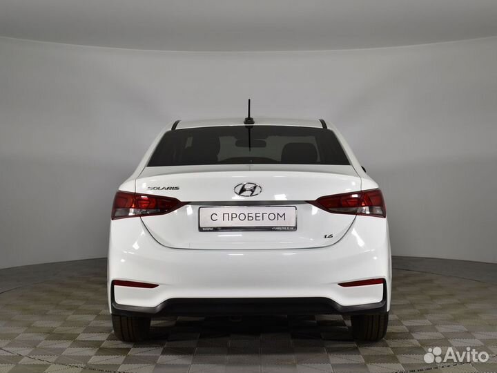 Hyundai Solaris 1.4 МТ, 2018, 120 071 км