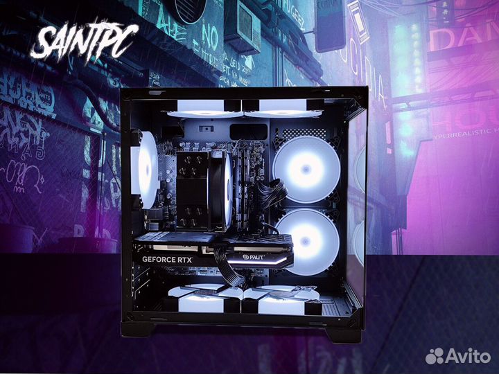 Игровой пк на видеокарте RX и i3